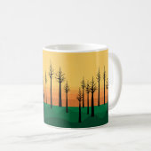 Tasse de forêt de coucher du soleil de Nirrin (Devant droit)