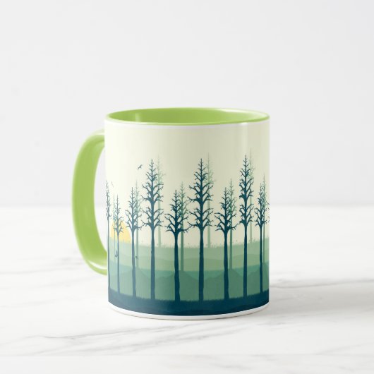 Tasse de forêt de Sienne (Devant gauche)
