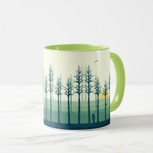 Tasse de forêt de Sienne (Devant droit)