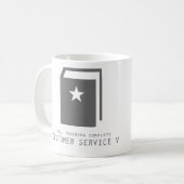 Tasse de formation de compétence du service à la (Devant gauche)