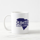 Tasse de forme de Sumter la Caroline du Sud (Gauche)