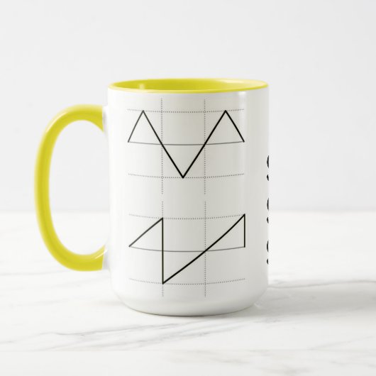 Tasse de forme d'onde (Gauche)