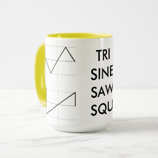 Tasse de forme d'onde (Devant gauche)