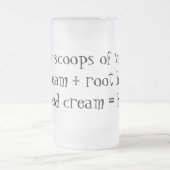 Tasse de formule de flotteur de bière de racine (Centre)