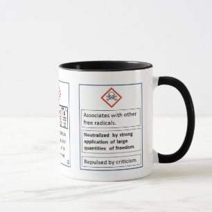 Tasse de formule moléculaire de BaRaCK