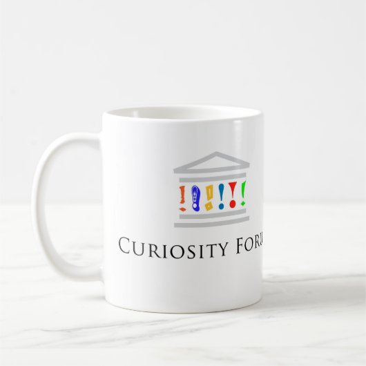 Tasse de forum de curiosité (Gauche)
