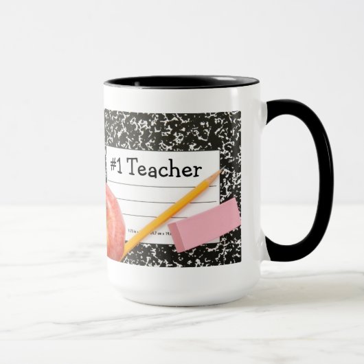 Tasse de fournitures scolaires du professeur #1 (Droite)