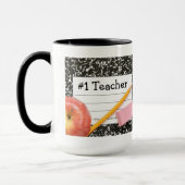 Tasse de fournitures scolaires du professeur #1 (Gauche)