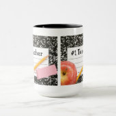 Tasse de fournitures scolaires du professeur #1 (Centre)