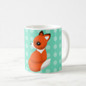 Tasse de Fox de polka (Devant droit)