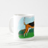 Tasse de fox-hound américain (Devant gauche)