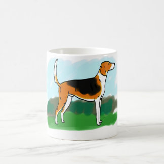 Tasse de fox-hound américain