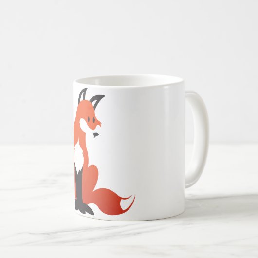 Tasse de Fox rouge (Devant droit)