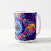 Tasse de fractale - ensemble de Mandelbrot (Devant droit)
