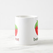 Tasse de fraise de Kawaii (Centre)