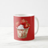 Tasse de fraises sucrées aux fruits rouges (Devant droit)
