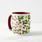 Tasse de fraisiers communs (Devant gauche)