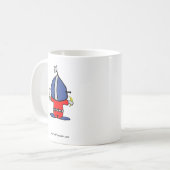 Tasse de Fred Pinsocket 2-Sided (Blanche-l) (Devant gauche)