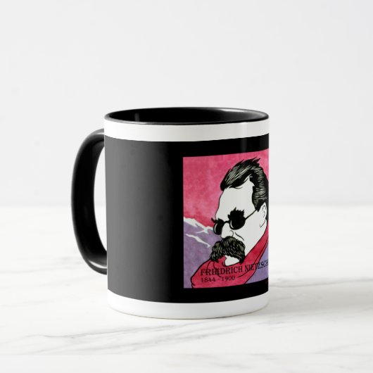 Tasse de "Friedrich Nietzsche" (Devant gauche)