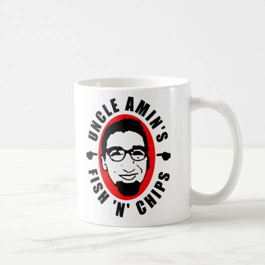 Tasse de friture de poissons d'oncle Amin (Droite)