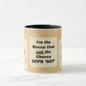 Tasse de fromage de souris (Centre)