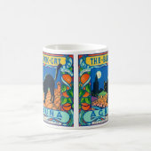 Tasse de fruit Chat Noir (Centre)