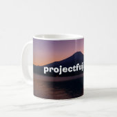 Tasse de Fuji de projet (Devant gauche)