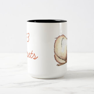 Tasse de furets de coeur