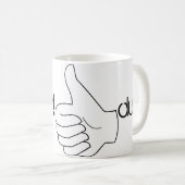 Tasse de gagnant duh (Devant droit)