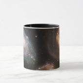 Tasse de galaxie de duo d'espace (Centre)