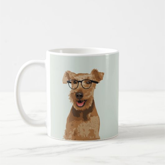 Tasse de gallois Terrier de hippie pour des (Gauche)