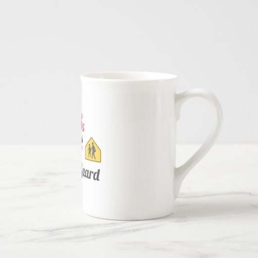 Tasse de garde de croisement d'école (Droite)