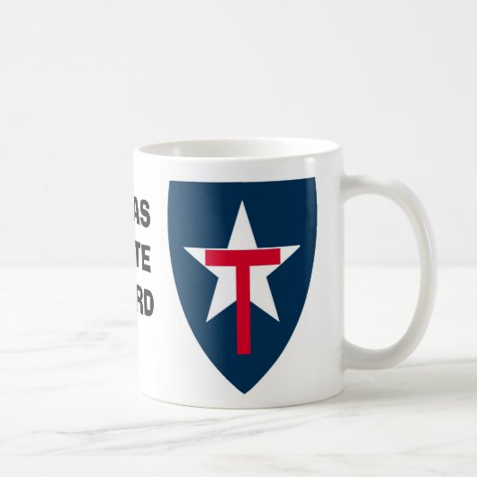 TASSE DE GARDE D'ÉTAT DU TEXAS (Droite)
