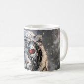 Tasse de garde futuristic sci-fi tigre blanc (Devant droit)