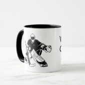 Tasse de gardien de but d'Okayest du monde (Devant gauche)