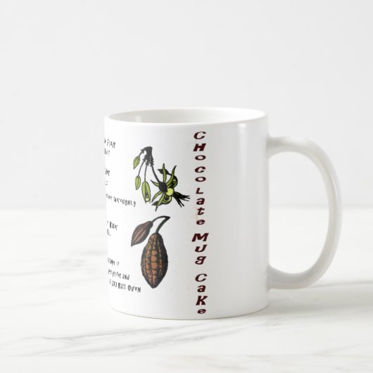 Tasse de gâteau de tasse de chocolat (Droite)