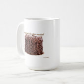 Tasse de gâteau gaspillée par chocolat (Devant gauche)