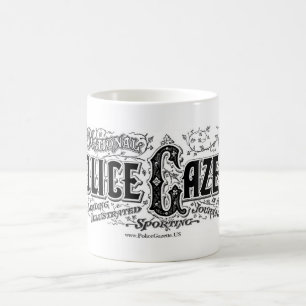 Tasse de gazette de police