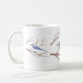 Tasse de geai bleu (Gauche)