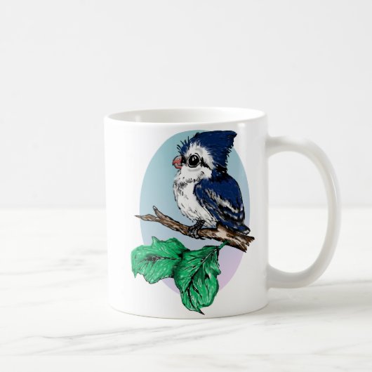 Tasse de geai bleu de bébé (Droite)