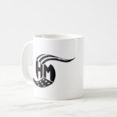Tasse de gecko de logo de Halfmast (Devant gauche)