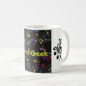 Tasse de geek de bande (Devant droit)