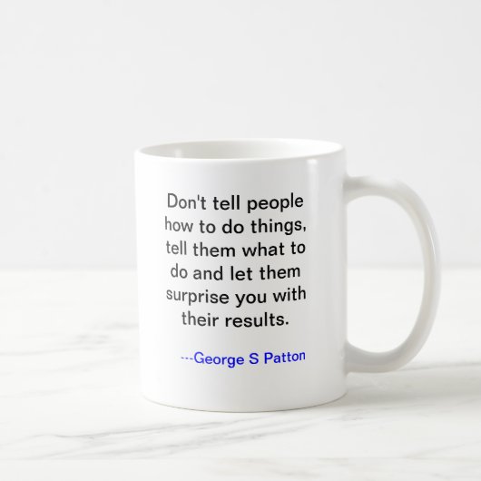 Tasse de George Patton (Droite)