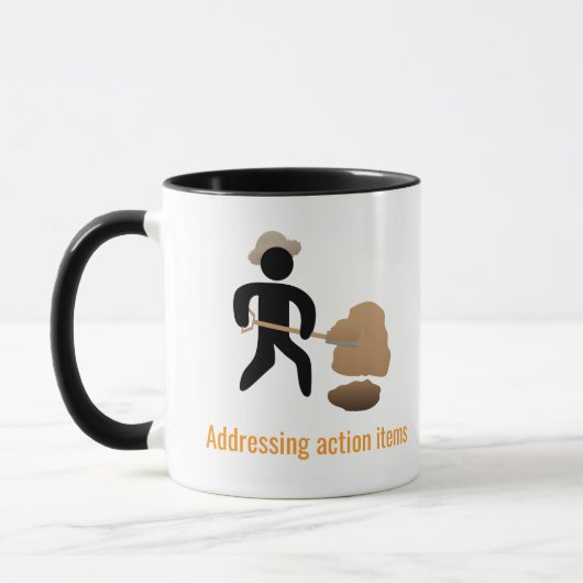 Tasse de gestion des éléments d'action (Gauche)