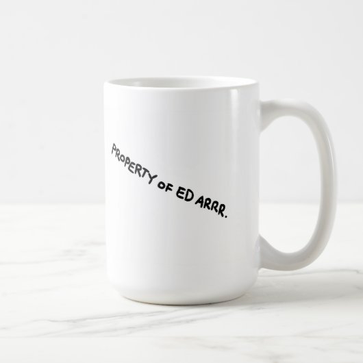 Tasse de girafe de pirate d'Ed Arrr (Droite)