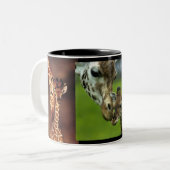 Tasse de girafes mère + Enfant (Devant gauche)