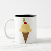 Tasse de glace à la vanille (Gauche)