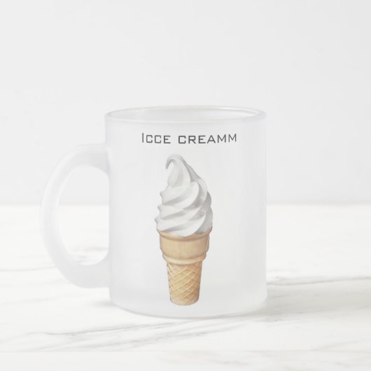 Tasse de glace de lt Dan (Gauche)