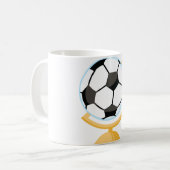 Tasse de globe de ballon de football (Devant gauche)