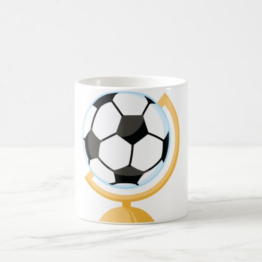 Tasse de globe de ballon de football (Centre)